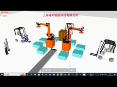 صنعت ربات صنعتی حدود 665 کیلوگرم اثر پا 850 میلی متر X 950 میلی متر برای کاربردهای فناوری