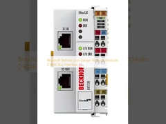 Beckhoff Technik und Design ماژول های ترمینال 2 رابط اتوبوس RJ45
