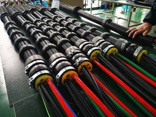 بسته رباتیک لباس بسته سیستم حامل کابل برای روبات های KUKA و ABB