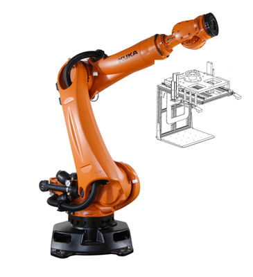 KR 210 R2700 Prime Kuka Robot Arm موقعیت نصب زیرزمینی هوشمند