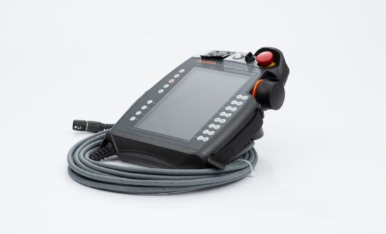 آویز ربات KUKA Smartpad Krc4 برنامه نویسی ربات های صنعتی